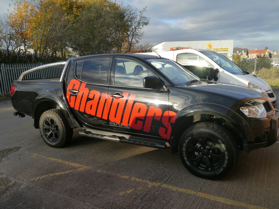 Vehicle Graphics for Chandlers in Lincolnshire