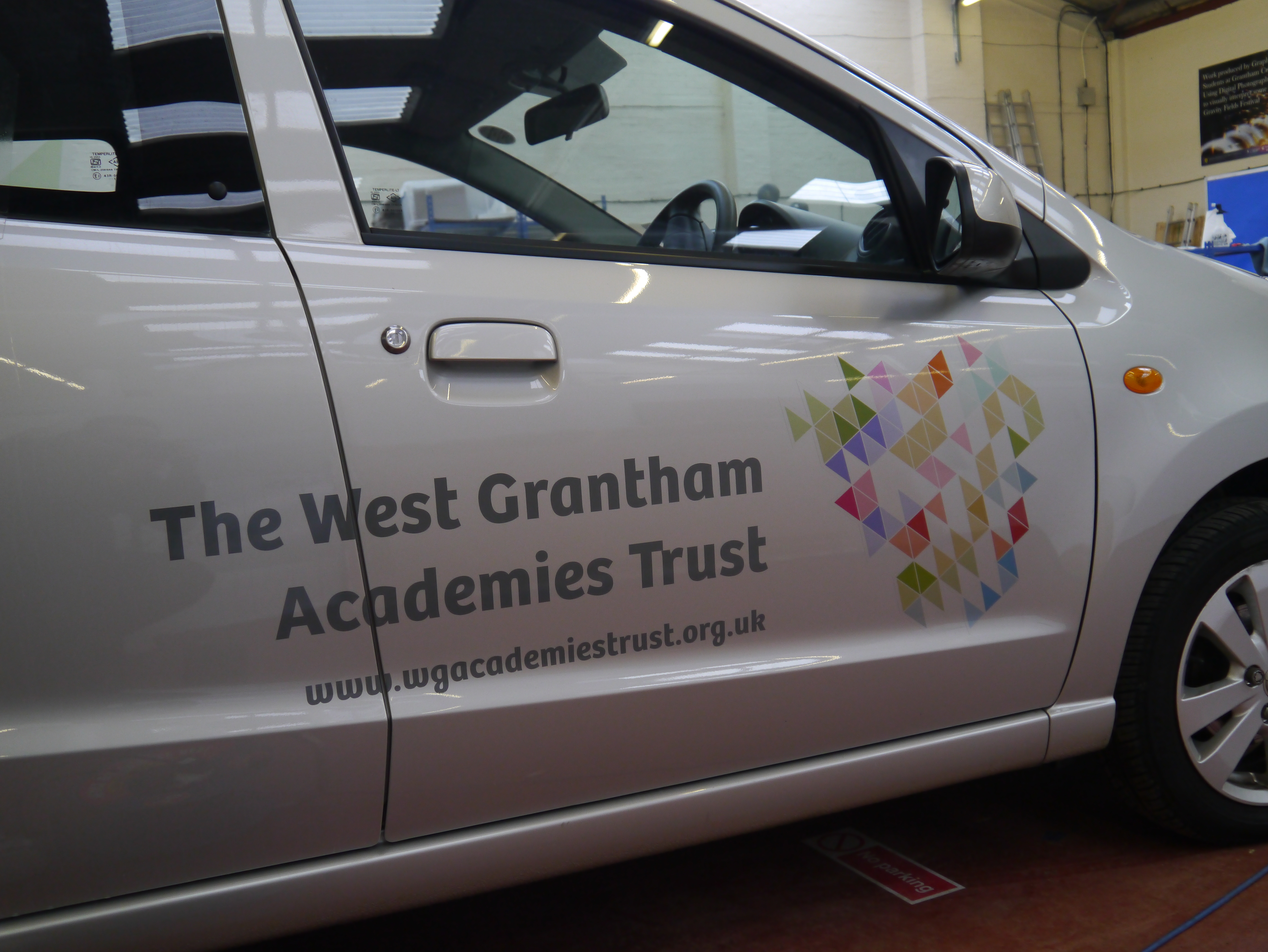 Vehicle Graphics for The West Grantham Academies Trust