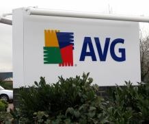 AVG Illuminated Sign
